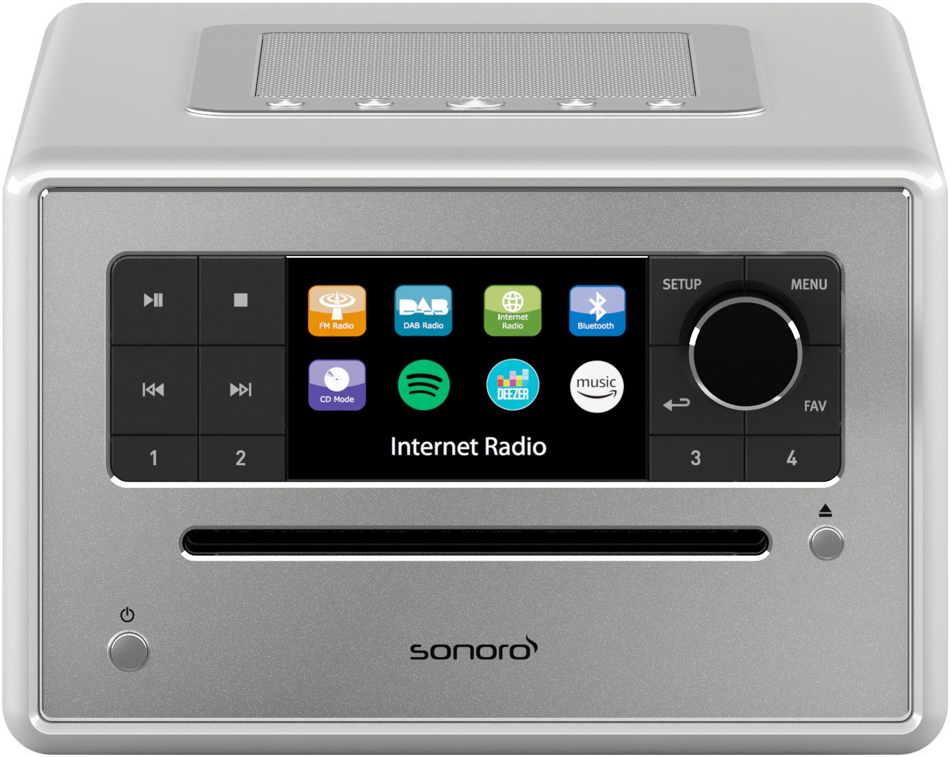 Elite CD/Radio-System silber Elite CD/Radio-System silber von Sonoro