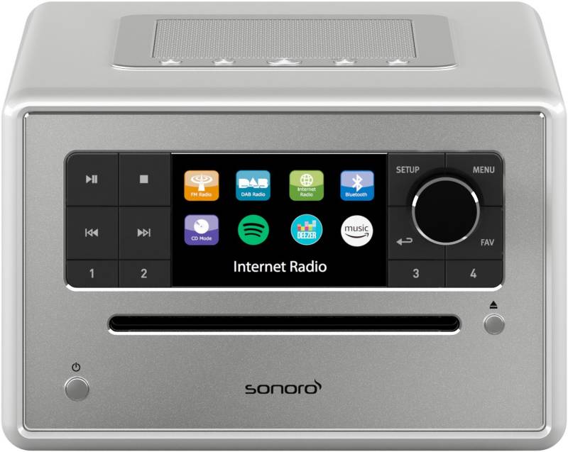 Elite CD/Radio-System silber von Sonoro