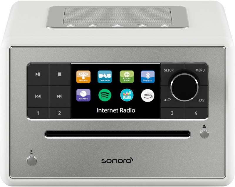 Elite CD/Radio-System weiss von Sonoro