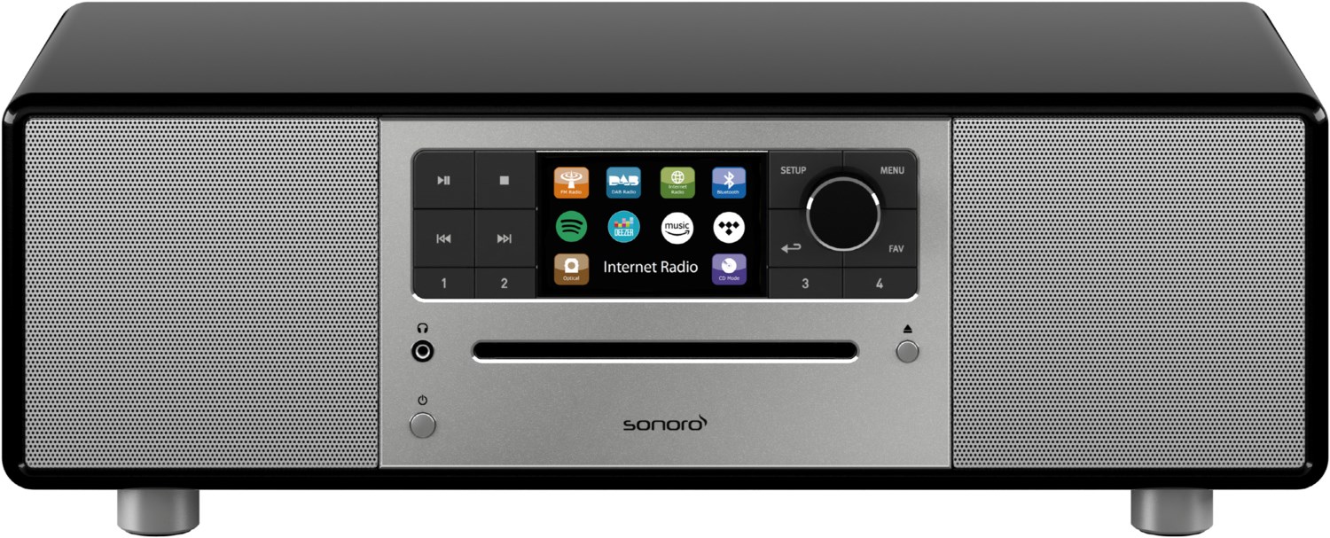 Prestige Hifi-System schwarz von Sonoro