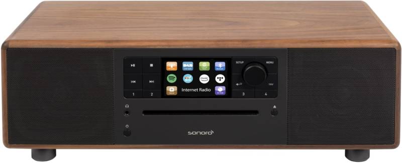 Prestige Hifi-System walnuss/anthrazit von Sonoro