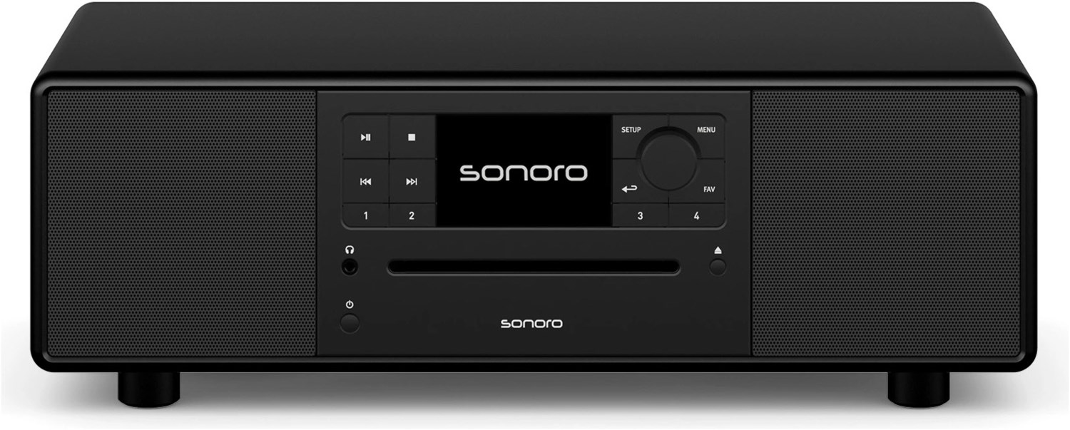 Prestige Internetradio schwarz matt/schwarz von Sonoro