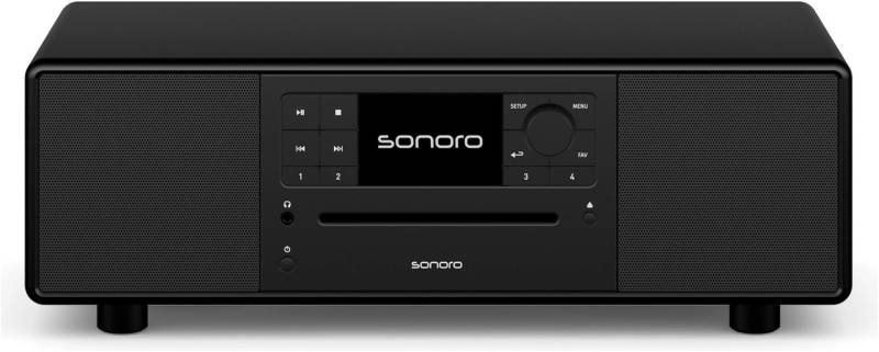 Prestige Internetradio schwarz matt/schwarz von Sonoro