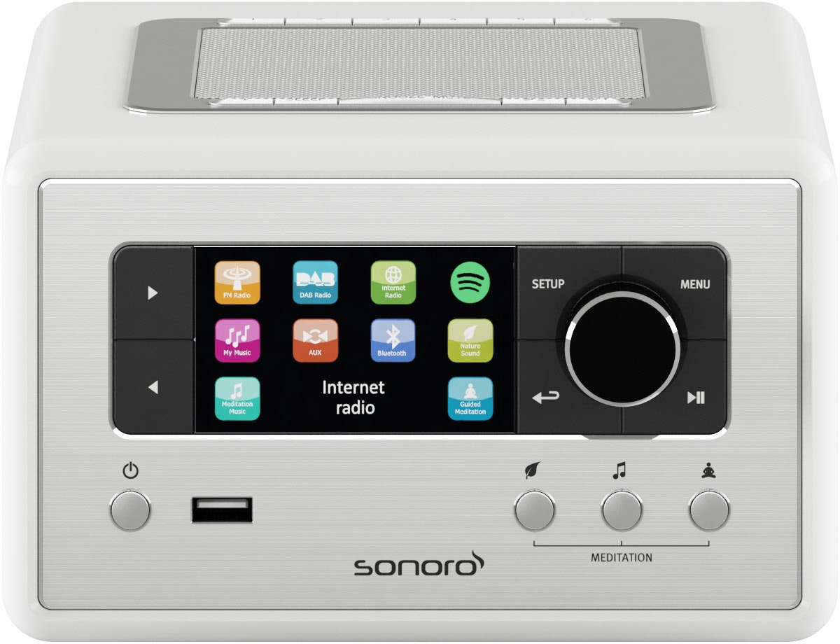 Relax Internetradio weiß von Sonoro