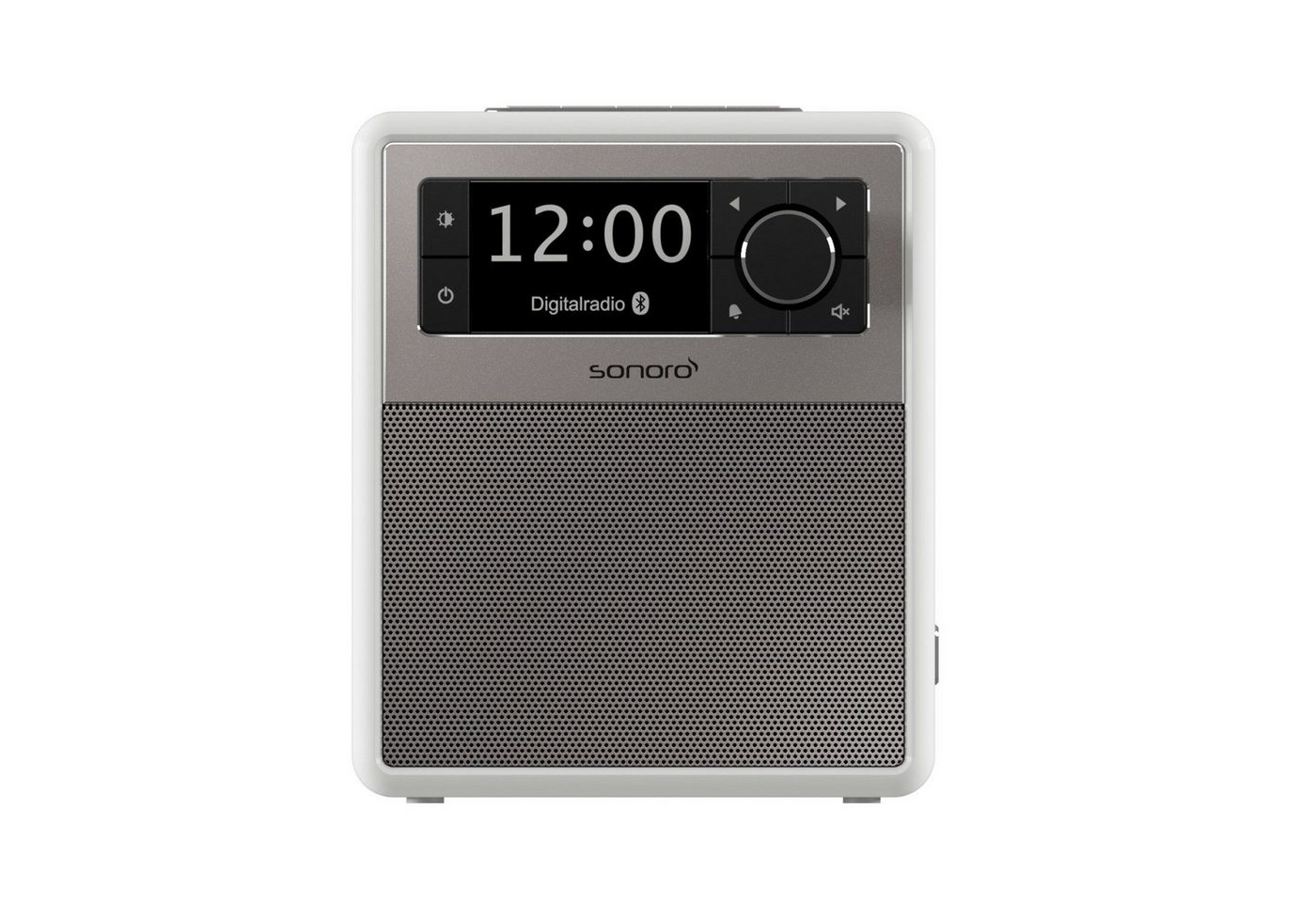 Sonoro Easy Weiß Digitalradio (DAB) (Digitalradio (DAB), FM-Tuner) von Sonoro
