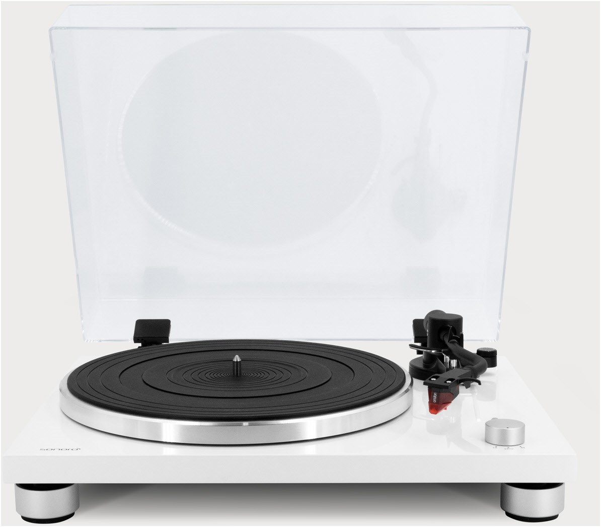Sonoro Platinum Plattenspieler mit USB-Anschluss weiß von Sonoro