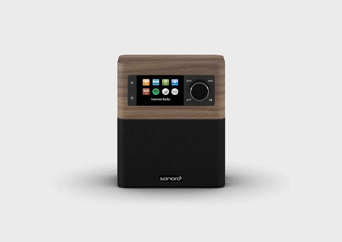 Sonoro Sonoro STREAM Digitalradio (DAB) (Digitalradio (DAB), FM-Tuner mit RDS, Internetradio) von Sonoro