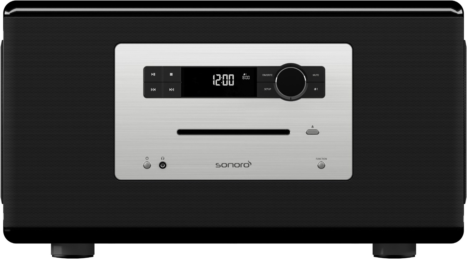 sonoroHiFi Hifi-System schwarz von Sonoro