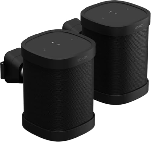 Sonos 2 x Halterung One und Play1, Schwarz von Sonos