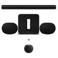 Sonos 9.1.4 Heimkino Set - mit Arc Ultra, 2x Era 300, Sub 4 + Apple HomePod mini Sonos 9.1.4 Heimkino Set - mit Arc Ultra, 2x Era 300, Sub 4 + Apple HomePod mini von Sonos