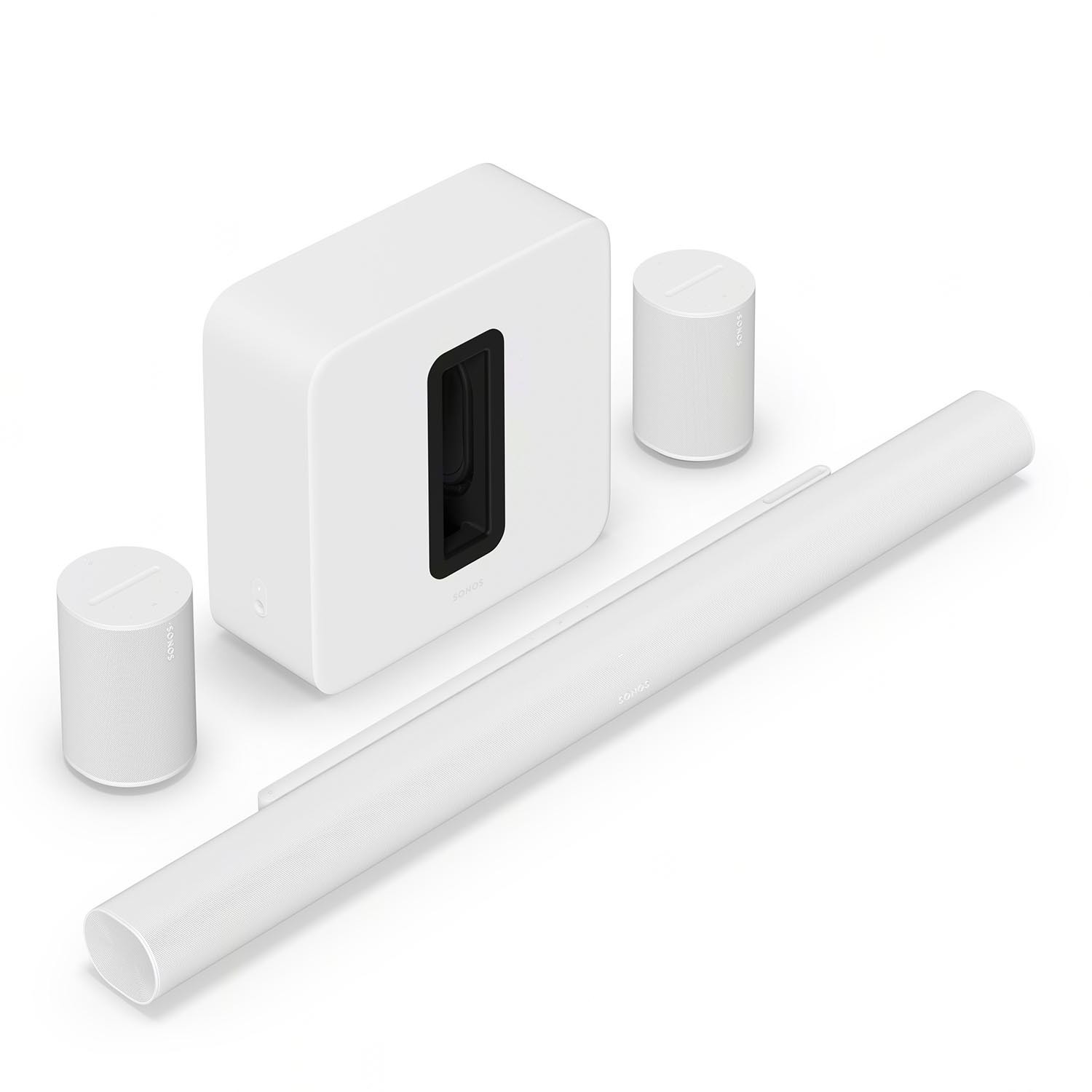 Sonos Arc Ultra + Sub G4 + Era 100 Soundbar-System/Paket Sonos Arc Ultra + Sub G4 + Era 100 Soundbar-System/Paket von Sonos