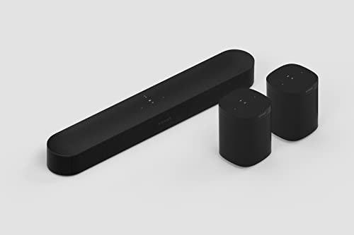 Sonos Beam (Gen 2) (Black, 5.0 (Beam+2X One SL)) von Sonos