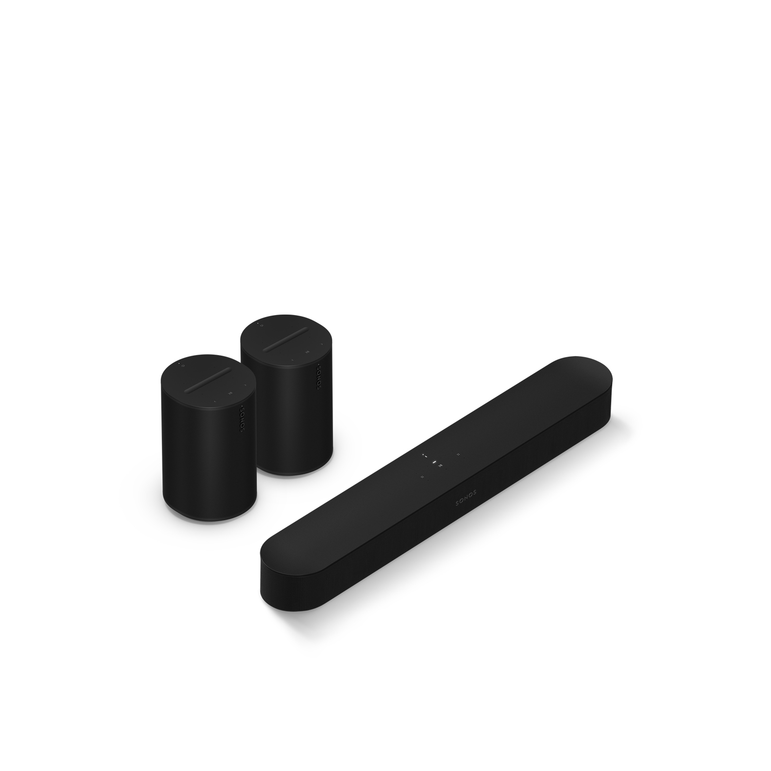 Sonos Beam (Gen 2) + Era 100 Soundbar-System/Paket von Sonos