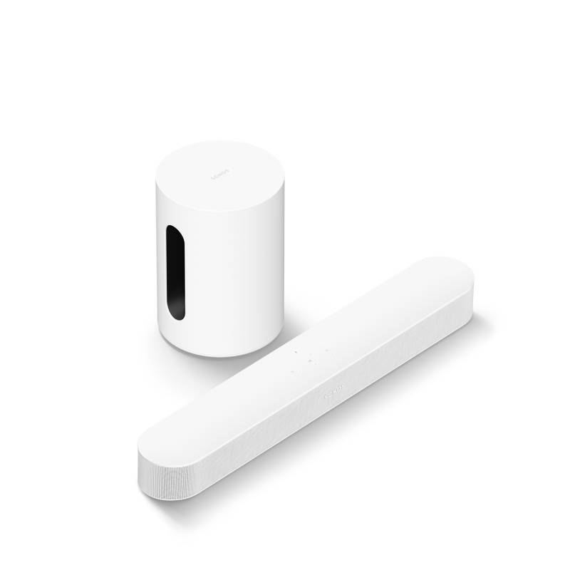 Sonos Beam + Sub Mini Soundbar-System/Paket von Sonos