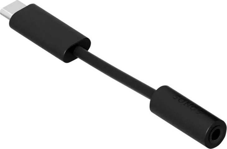 Sonos Eingangsadapter Audio-Adapter 3,5-mm-Klinke zu USB Typ C, 10 cm von Sonos