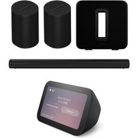Sonos 5.1 Heimkino Set - mit Arc, Era 100, Sub 3 und Echo Show 5 (3. Gen) von Sonos