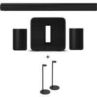 Sonos Heimkino Set - mit Arc, 2x Era 100, Sub 4 + Standfuß Paar Sonos Heimkino Set - mit Arc, 2x Era 100, Sub 4 + Standfuß Paar von Sonos