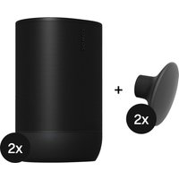 Sonos Move 2 - Stereo Set + Wandhalterung - 2er-Set Sonos Move 2 - Stereo Set + Wandhalterung - 2er-Set von Sonos