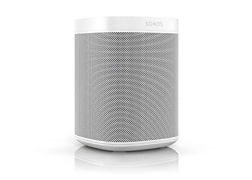 Sonos One Smart Speaker, weiß – Intelligenter WLAN Lautsprecher mit Alexa Sprachsteuerung, Google Assistant & AirPlay – Multiroom Speaker für unbegrenztes Musikstreaming Sonos One Smart Speaker, weiß – Intelligenter WLAN Lautsprecher mit Alexa Sprachsteuerung, Google Assistant & AirPlay – Multiroom Speaker für unbegrenztes Musikstreaming von SONOS