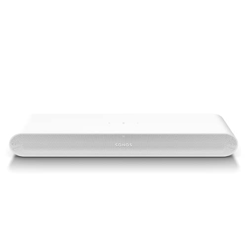 Sonos Ray Soundbar – Einzigartig kompakte All-in-One-Soundbar mit Blockbuster-Sound für Filme, Spiele und WLAN-Musikstreaming – Kompatibel App und Apple AirPlay – In Weiß Sonos Ray Soundbar – Einzigartig kompakte All-in-One-Soundbar mit Blockbuster-Sound für Filme, Spiele und WLAN-Musikstreaming – Kompatibel App und Apple AirPlay – In Weiß von Sonos