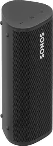 Sonos Roam SL (Schwarz). Kompakte Größe und hochwertiger Sound für zuhause und unterwegs mit diesem leichten, mobilen Speaker von Sonos