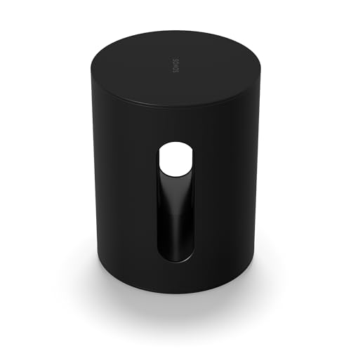 Sonos Sub Mini Der attraktive Subwoofer, der Ihren Sound intensiviert - Schwarz von Sonos