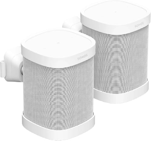 Sonos Wandhalterungen One, One SL und Play:1, Weiß, 1 Paar Sonos Wandhalterungen One, One SL und Play:1, Weiß, 1 Paar von Sonos