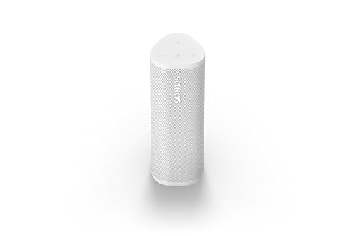 Sonos Roam 2 | Leichter, mobiler und wasserdichter Speaker mit Bluetooth, WLAN, mindestens 10 Stunden Akkulaufzeit und Voice Control für drinnen und draußen - Weiß Sonos Roam 2 | Leichter, mobiler und wasserdichter Speaker mit Bluetooth, WLAN, mindestens 10 Stunden Akkulaufzeit und Voice Control für drinnen und draußen - Weiß von Sonos