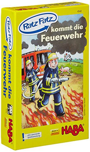 HABA 4542 - Ratz-Fatz kommt die Feuerwehr, Aktionsspiel von Sonstige