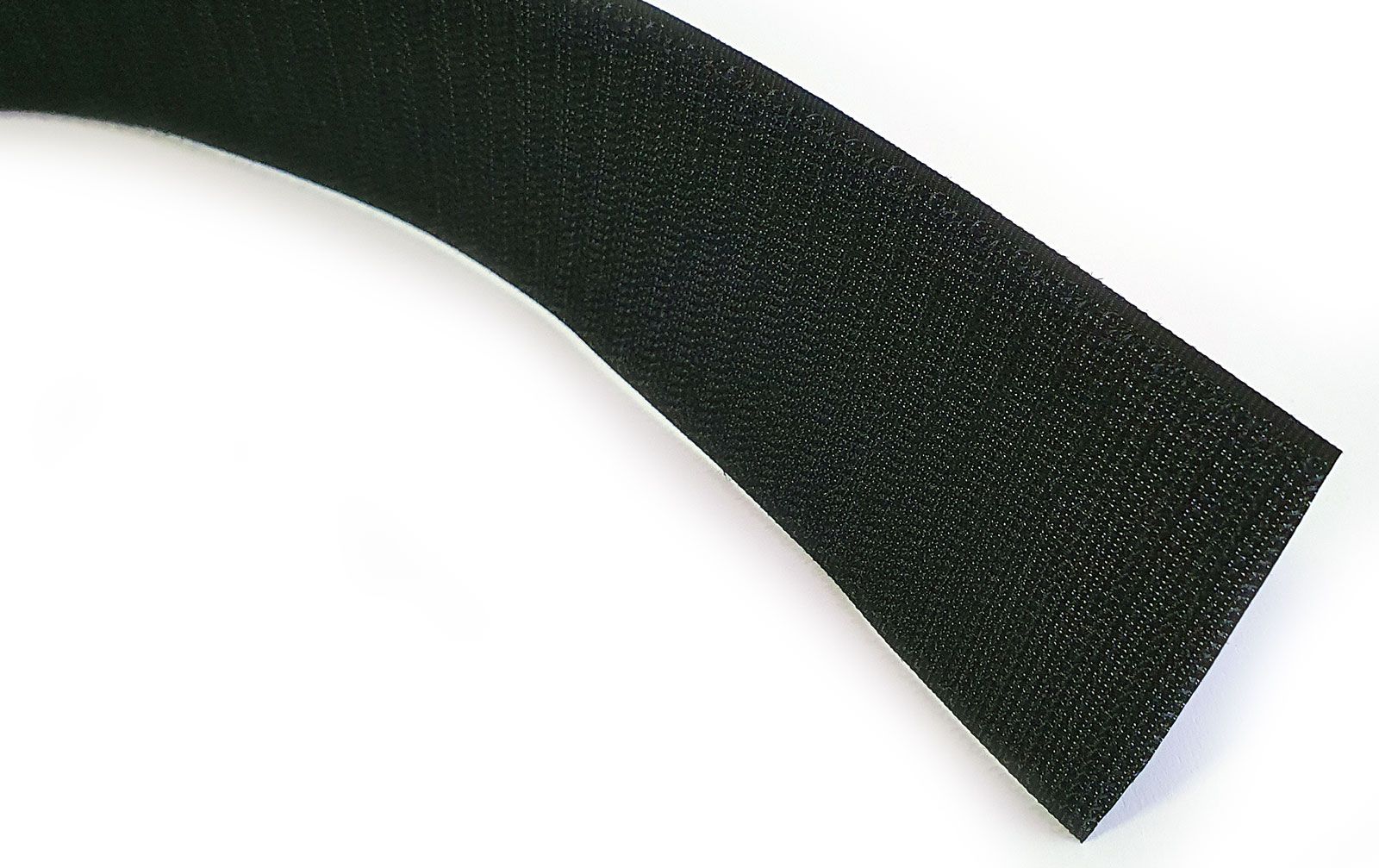 Hakenband 50mm x 25m, schwarz / nicht selbstklebend von Sonstige