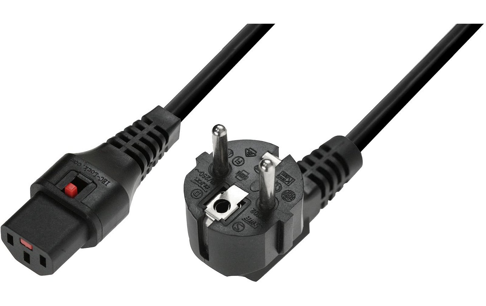 IEC LOCK Kaltgeräte Netzkabel verriegelbar 3x1,0 3m sw IEC LOCK Kaltgeräte Netzkabel verriegelbar 3x1,0 3m sw von Sonstige