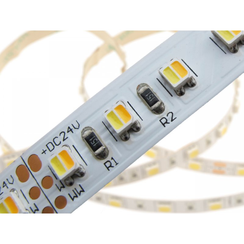 LED-Strip warm weiss/ kalt weiss 24V, 600 LED, 5 Meter-Rolle, ww, cw LED-Strip warm weiss/ kalt weiss 24V, 600 LED, 5 Meter-Rolle, ww, cw von Sonstige