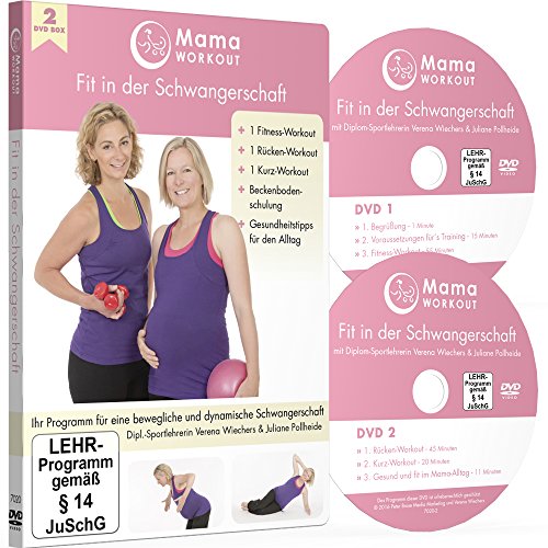 MamaWORKOUT - Fit in der Schwangerschaft (2 DVDs) ++ Das Standardwerk von Expertin Verena Wiechers, Leiterin der Akademie für Prä- & Postnatales Training von Sonstige