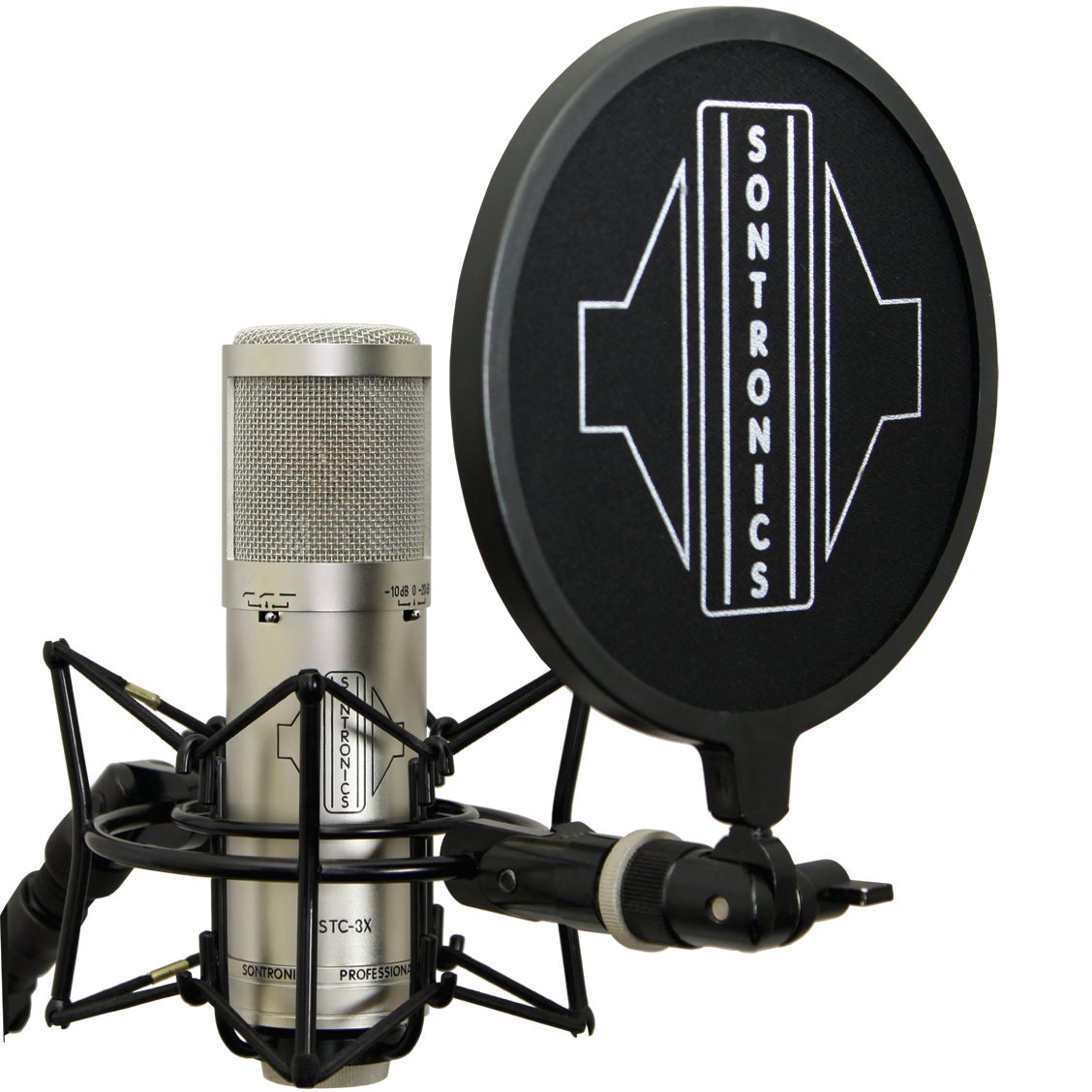 Sontronics STC-3X Pack Silver Large-Diaphragm Condenser Microphone Sontronics STC-3X Pack Silver Large-Diaphragm Condenser Microphone von Sontronics