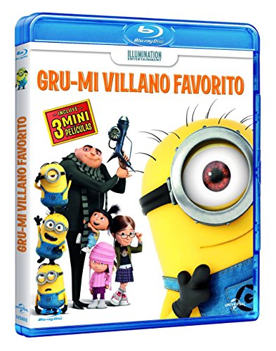 Despicable Me (GRU: MI VILLANO FAVORITO - BLU RAY - ED.2017, importiert aus Spanien, Sprachen über Details) von Sony (Universal)