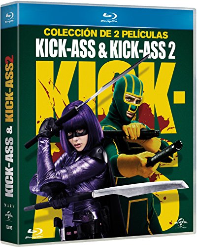 Kick-Ass 1-2 - Blu-Ray - ED.2017 (Spanien Import, siehe Details für Sprachen) von Sony (Universal)