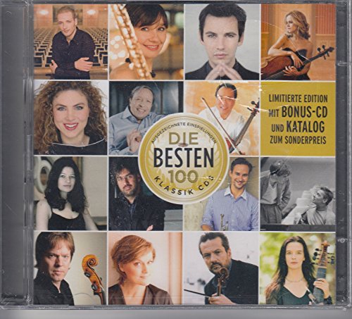 Die besten 100 Klassik CDs: Auszüge auf 2 CDs (Teil2 / mit Katalog) von Sony Classical (Sony Music)