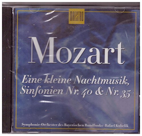 CD Wolfgang Amadeus Mozart Eine kleine Nachtmusik, Sinfonien Nr. 40 & Nr. 35 von Sony Classical