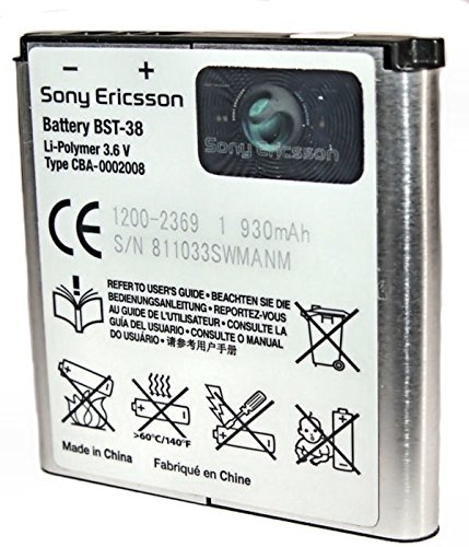 Sony Ericsson Original Handy Akku Batterie - xBST-38x für kompatible Mobiltelefone von Sony Ericsson