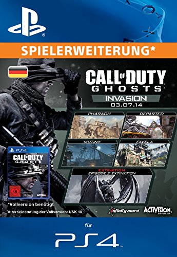 Call of Duty: Ghosts - Invasion - PS4 [Zusatzinhalt] [PS4 PSN Code für deutsches Konto] von Sony Interactive Entertainment