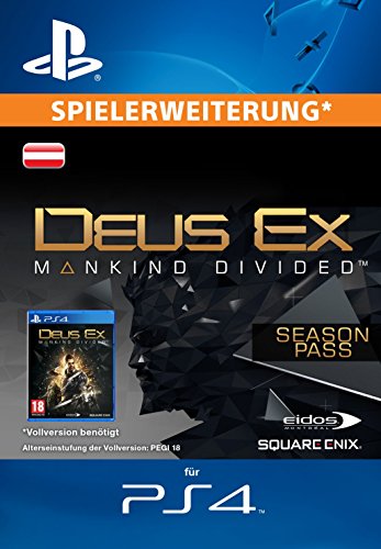 Deus Ex: Mankind Divided - Season Pass [Spielerweiterung] [PS4 PSN Code - österreichisches Konto] von Sony Interactive Entertainment