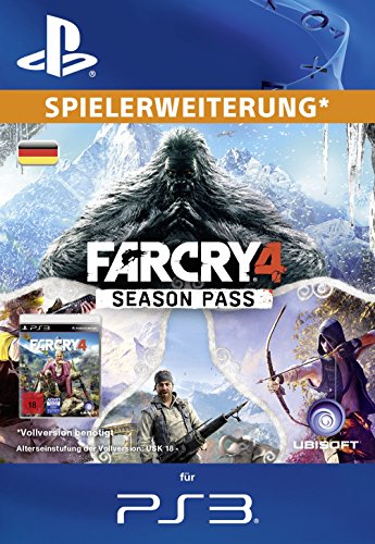 Far Cry 4: Season Pass [Zusatzinhalt] [PSN Code für deutsches Konto] von Sony Interactive Entertainment