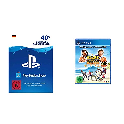 PSN Card-Aufstockung | 40 EUR | deutsches Konto | PSN Download Code & Bud Spencer & Terence Hill Slaps and Beans Anniversary Edition - [Playstation 4] von Sony Interactive Entertainment
