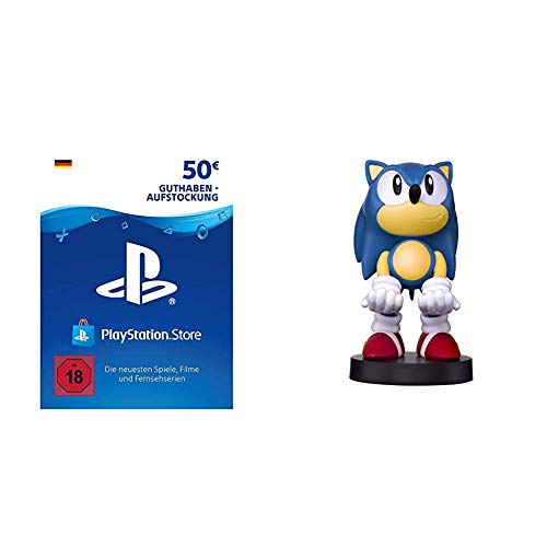 PSN Card-Aufstockung | 50 EUR | deutsches Konto | PSN Download Code & Cable Guy - Sonic von Sony Interactive Entertainment