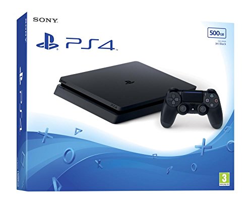 PlayStation 4 - Konsole (500 GB, schwarz, slim, F-Chassis) von Sony Interactive Entertainment