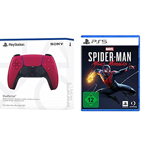 Sony PlayStation®5 - DualSense™ Wireless Controller Cosmic Red [PlayStation 5] + Marvel's Spider-Man: Miles Morales - [PlayStation 5] von Sony Interactive Entertainment