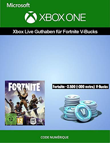 Xbox Live Guthaben für Fortnite - 2.500 V-Bucks + 300 extra V-Bucks | Xbox One - Download Code von Sony Interactive Entertainment