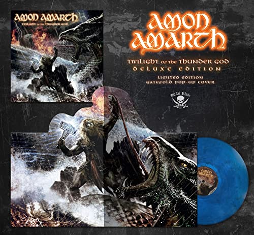 Twilight of the Thunder God (Blue/Black/White Mar) [Vinyl LP] von Sony Music/Metal Blade (Sony Music)