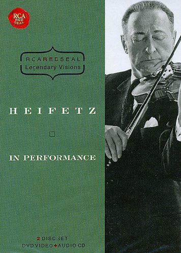 Heifetz - In Performance (+ CD) [2 DVDs] von Sony Music Entertainmant