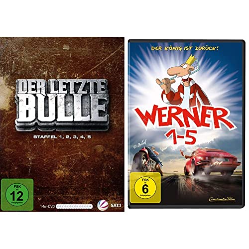 Der letzte Bulle - Staffel 1-5 Basic,14 DVDs: Deutschland [VHS] & Werner 1-5 Königsbox [5 DVDs] von Sony Music Entertainment Germany GmbH / München